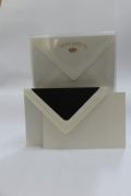 Black / Cream Silk Cards