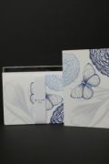 Blue Butterfly Cards And Envelope