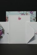 Blue Flowers Writing Set